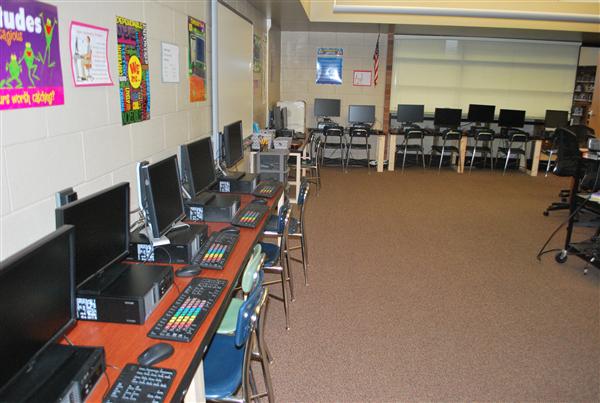 Welcome to the elementary computer lab.